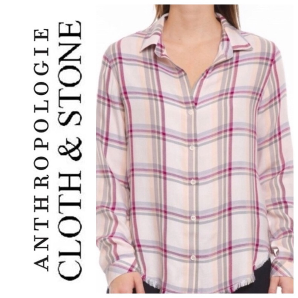 EUC Anthropologie's Cloth & Stone Shirt